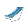 61522 9 sada 2 ks skladacich plazovych lehatek sand modro bile pruhy pro relax u vody