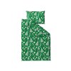 Zelené povlečení GREEN CHRISTMAS – vánoční stromky, hvězdy a dárky
