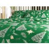 Povlečení z mikrovlákna GREEN CHRISTMAS – měkké a hřejivé pro zimní pohodu