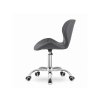 Kancelářský set TAYLOR SONOMA a šedá otočná židle AVOLA z eko kůže