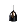 Lampa suspendata de design neagra ELDA