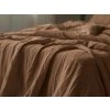 Lenjerie de pat din muselin MUSSARI maro deschis