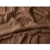 Lenjerie de pat din muselin MUSSARI maro deschis
