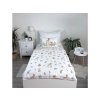 Dětské povlečení FOREST ANIMALS bílé z bavlny s roztomilým motivem