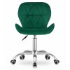 OFERTA Scaun de birou verde AVOLA VELVET calitate II.