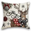 pillowcase 45 x 45 cm christmas motif boho pod244