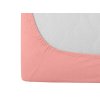 Elastické Jersey prostěradlo EXCLUSIVE 140x200 cm – korálový odstín