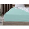 Světle mentolové Jersey prostěradlo EXCLUSIVE 200x220 cm na velkou postel