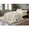 Lenjerie de pat din muselina PURELY crema