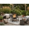 Přenosné ohniště FIREBOWL ∅ 90 cm černé do útulného koutku