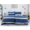 Lenjerie de pat din bumbac Renforce creponat BLUE LINE albastru