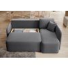 91815 7 rohova sedaci souprava hadson tmave seda s pohodlnym polstrovanim
