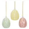 Závěsné porcelánové vajíčko PASTELLA – více barev v pastelových tónech