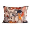 Povlak na polštář z mikrovlákna CATMOSPHERE 70x90 cm, barevný s motivem koček