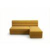 Coltar extensibil de colt TAVERO SLIM, mustar, reversibil, 201x140 cm  Poso 001