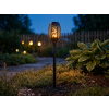Zahradní solární lampa FLARION s efektem plamene 48,5 cm