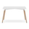 PROMOTIE Masa de dining alba ADRIA 120x80 cm calitatea II