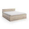 Jednolůžková postel ELISA 120 x 200 cm dub sonoma do moderního interiéru
