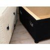 Canapea extensibila in forma de U SMART BOUCLE, gri-bej, 303x143 cm