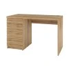 Psací stůl BISETT dub artisan s úložným prostorem 120x60 cm