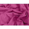 Moderní Jersey prostěradlo purpurové 90 x 200 cm do ložnice