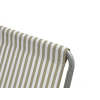 94120 prakticke skladaci lehatko sand stripes zelene s kovovou konstrukci