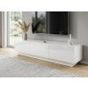 Minimalistický TV stolek DOLCE 180 cm bílá s úložným prostorem