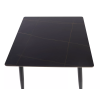 Designový jídelní stůl RION 130x70 cm bílý mramor interiér