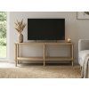 TV stolek SOLE 120 cm dub sonoma moderní design s úložným prostorem