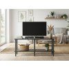 Elegantní TV stolek SOLE 90 cm antracit na nožičkách