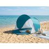 Praktický plážový stan SUNSHADE 190x120 cm tmavě modrá/bílá s UV ochranou