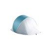 Lehký plážový stan SUNSHADE 190x120 cm tmavě modrá/bílá na dovolenou