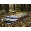 Lehký spací pytel 2v1 SNOORA 210x75 cm, zelený s kompresním obalem