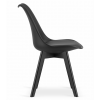 95362 3 stylova jidelni zidle bali mark cerna v minimalistickem designu