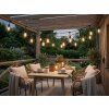 LED světelná zahradní girlanda LUCENT, 15 m