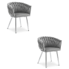 Čalouněné křeslo ORION VELVET světle šedé do elegantního interiéru