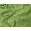 Napínací froté prostěradlo BASIC zelené 90x200 cm s gumou