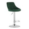 97248 akce zelena barova zidle velvet kast ii jakost