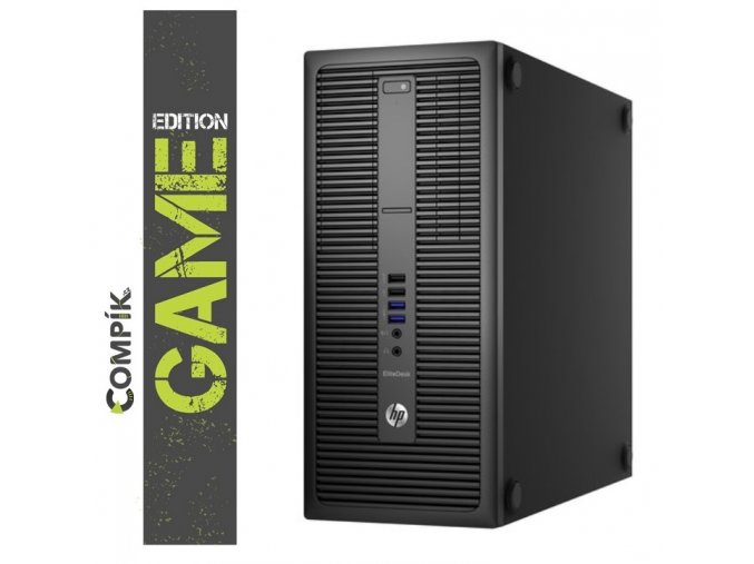 Herní PC HP 800 G2 s Intel i5-6500/ Nvidia GTX 1050Ti/ 8GB/ 256GB SSD + 500GB HDD/ W10 Pro