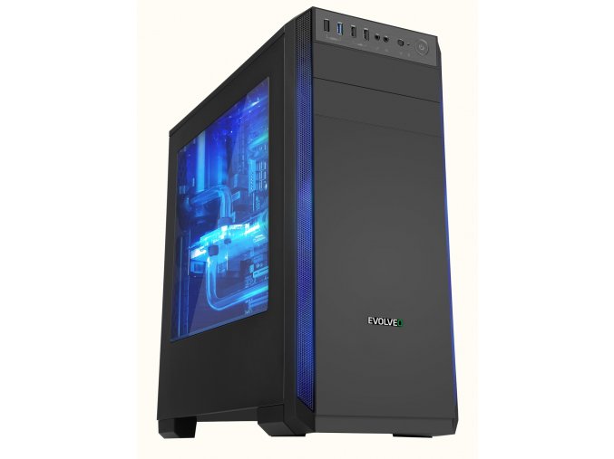 Herní PC s AMD Ryzen 5 1600/ 8GB/ Nvidia GTX 1050Ti/ 480GB SSD