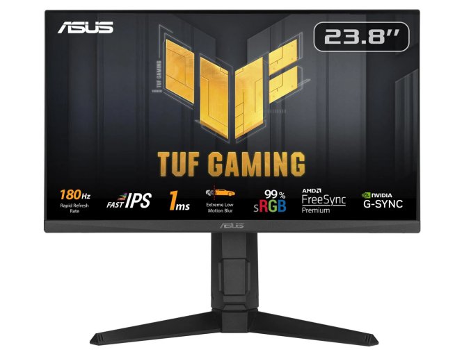 ASUS LCD 23.8" VG249QL3A 1980x1080 Gaming, 1ms, 180Hz, WLED/IPS 350cd, repro