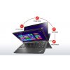 lenovo laptop convertible thinkpad yoga 14 black front 1