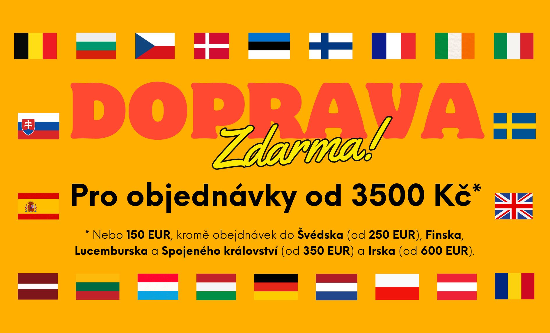 Doprava zdarma