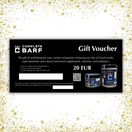 complete barf gift voucher electronic 20 b
