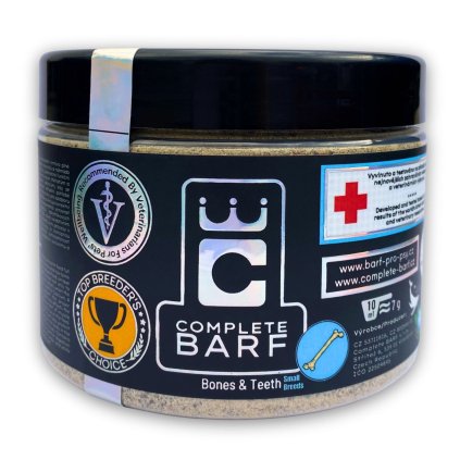 Complete barf kosti a zuby mala plemena 03