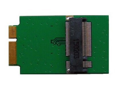NGFF M.2 zámek B / B+M -> 6+12 pin SATA ... MacBook Air (2012) x