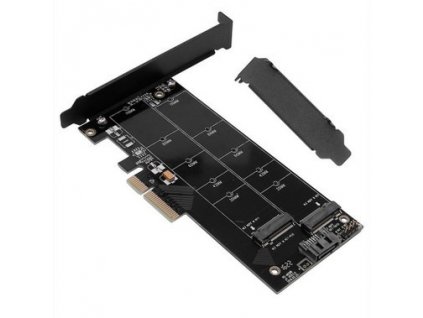 NVMe/AHCI M.2 zámek M -> PCI-E x4 v. 2.0 & M.2 NGFF zámek B / B+M »ver. 1«