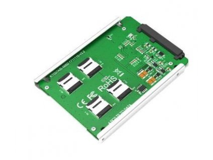 4 x micro SD (micro Secure Digital) RAID -> 22pin SATA (Male)