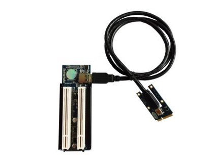 Splitter z mPCI-e na dvě PCI 32bit