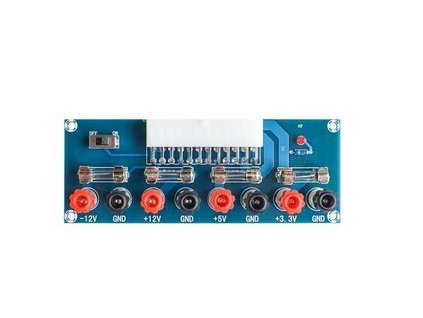 Převodník napětí z 24pin ATX -> +3.3V, +5V, +12V, -12V